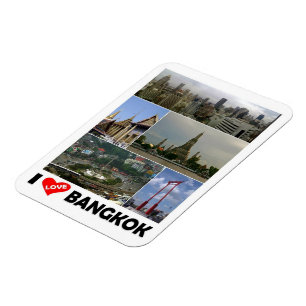 Bangkok - I Kärlek - Thailand - Magnet