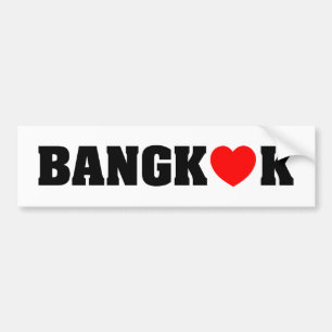 BANGKOK KÄRLEK BILDEKAL