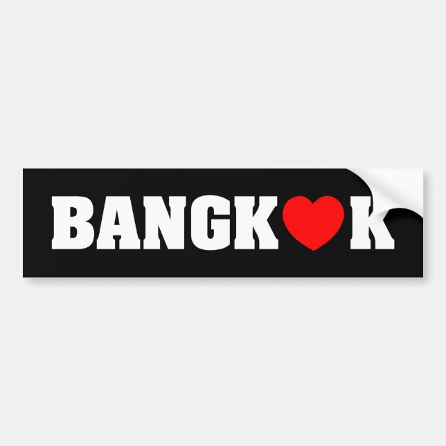 BANGKOK KÄRLEK BILDEKAL (Framsidan)