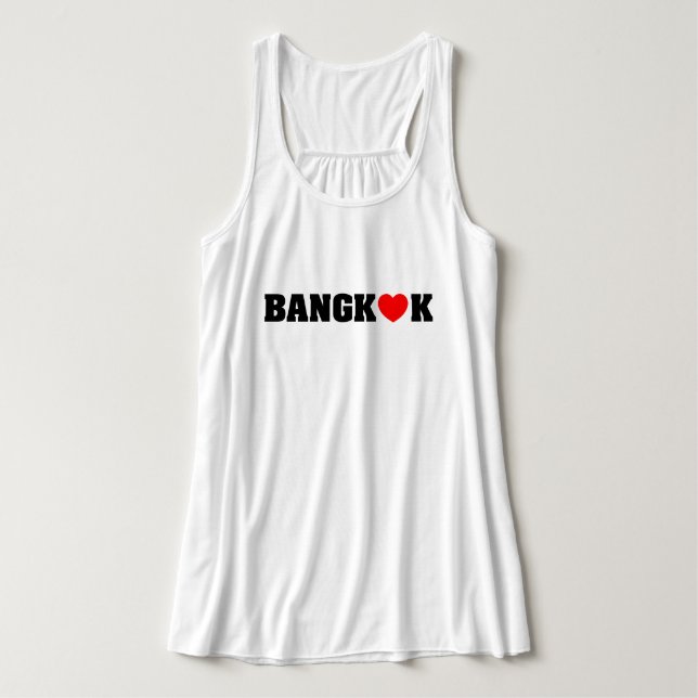 BANGKOK KÄRLEK LINNE MED RACERBACK  (Design framsida)
