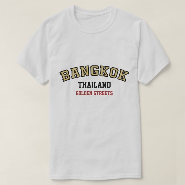 Bangkok Light Style T-Shirt (Design framsida)