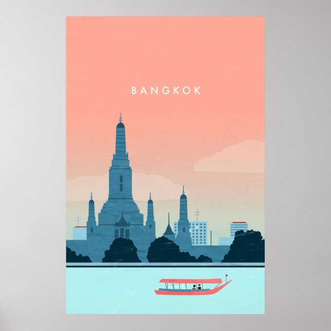 Bangkok-resor Poster (Framsidan)