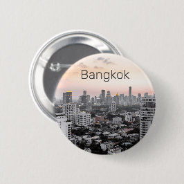 Bangkok Skyline Sunset Panorama BKK Thailand Knapp
