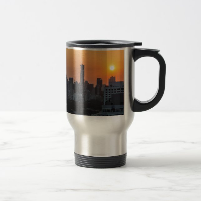 Bangkok Skyline sunset panorama Resemugg (Höger)