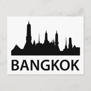 Bangkok Skyline Vykort