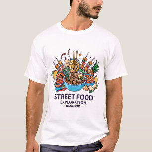 BANGKOK STREET FOOD UTVECKLING T SHIRT