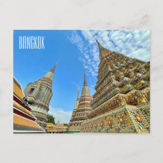 Bangkok stupor Wat Pho Vykort