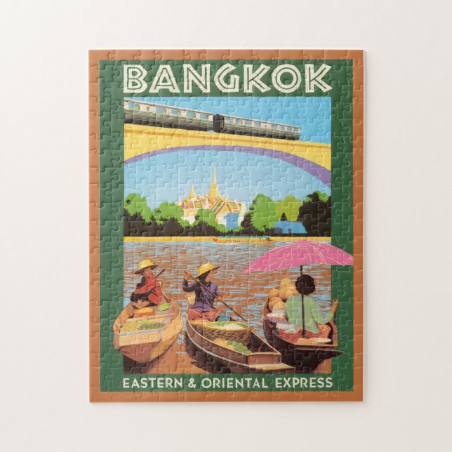 Bangkok Thailand 11x14  Pussel (Vertikal)