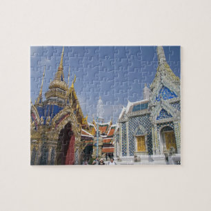 Bangkok, Thailand. Bangkoks stora palats Pussel
