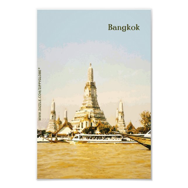 Bangkok, Thailand Fototryck (Framsidan)