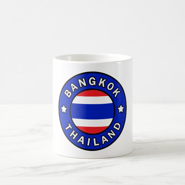 Bangkok Thailand Kaffemugg (Center)