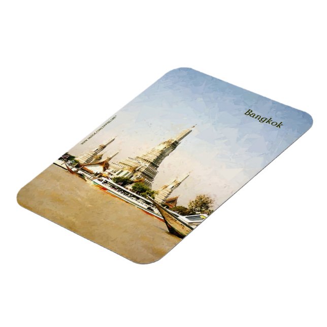 Bangkok, Thailand Magnet (Vänstra Sidan)
