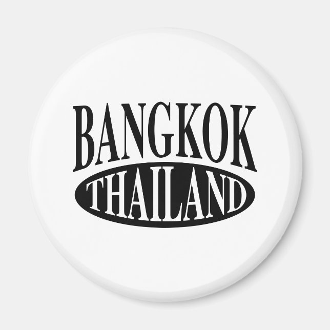 Bangkok Thailand Magnet (Framsidan)