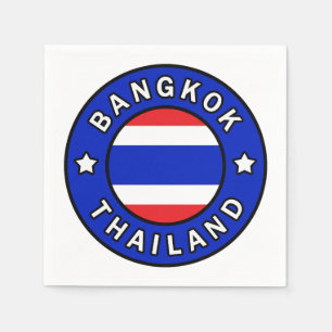 Bangkok Thailand Pappersservett
