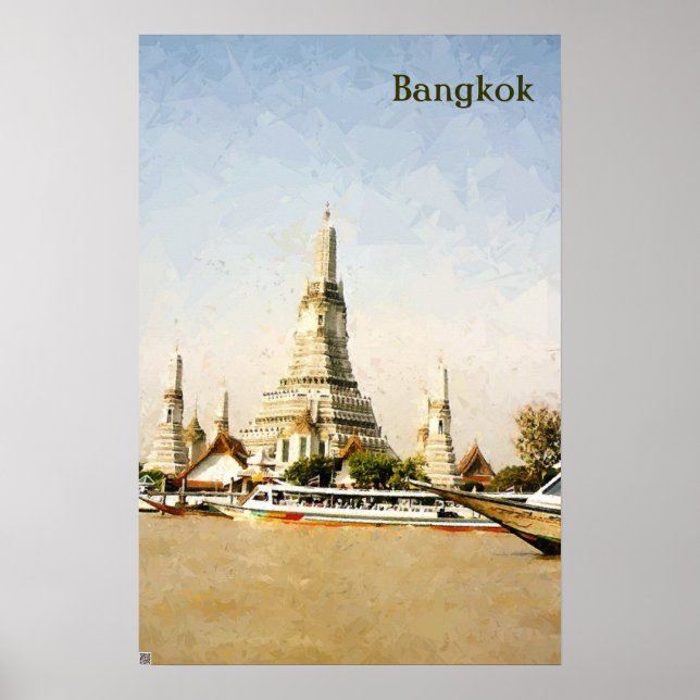 Bangkok, Thailand Poster (Framsidan)