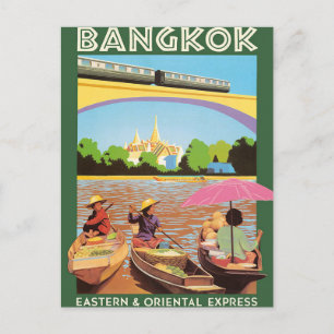 Bangkok Thailand Resa vykort