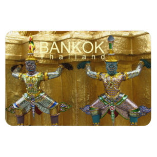 Bangkok Thailand reser souvenirmagneten Magnet