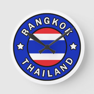 Bangkok Thailand Rund Klocka