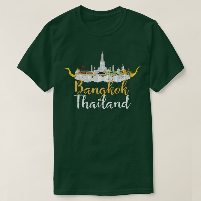 Bangkok Thailand T Shirt (Design framsida)
