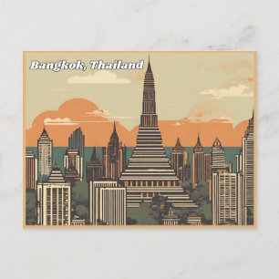 Bangkok Thailand Vykort