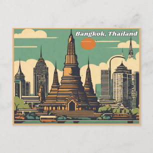 Bangkok Thailand Vykort