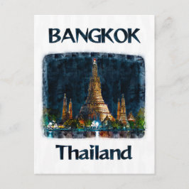 Bangkok, Thailand Vykort