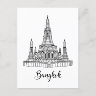 Bangkok Thailand Wat Arun Vykort