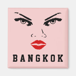 Bangkok, Thailand Woman Girlvän Magnet