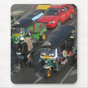 Bangkok Traffic ... Tuk Tuk Tävla Musmatta