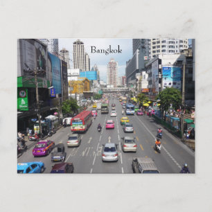 bangkok-trafik vykort