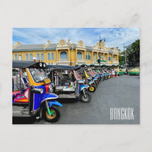 bangkok tuk tuk är inte korrekt att översätta, men vykort