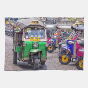 Bangkok tuk tuk, Thailand Kökshandduk