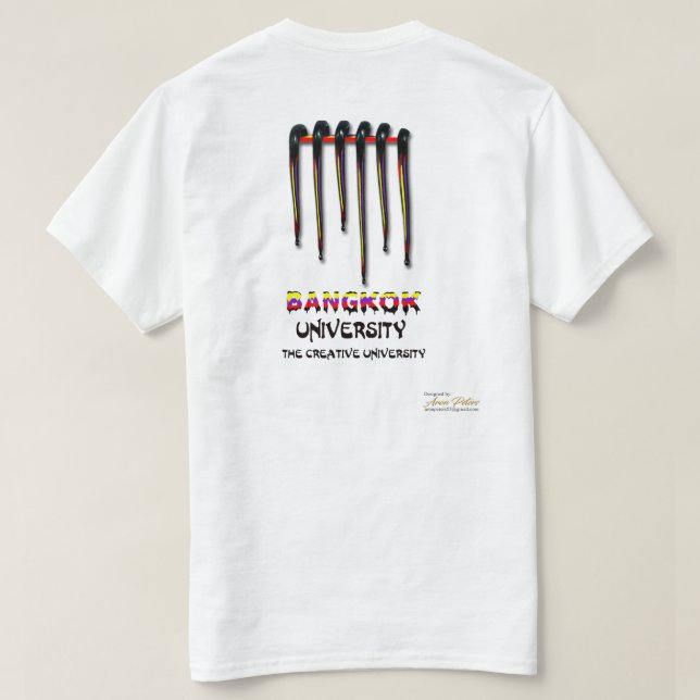 Bangkok universitetenTshirt Tröja (Design baksida)