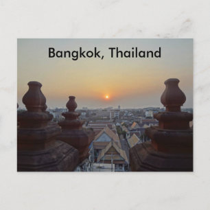 Bangkok, vykort för Thailand