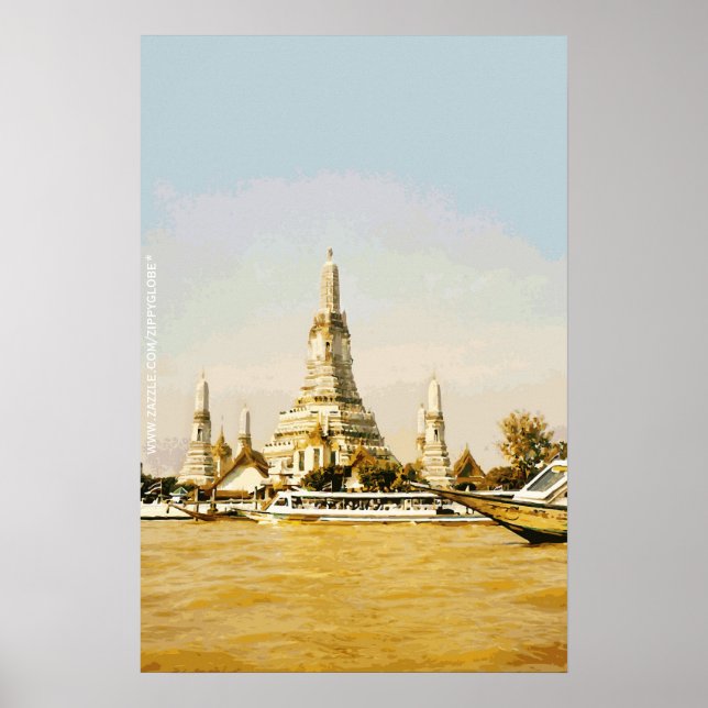 Bangkok Wall Poster (Framsidan)