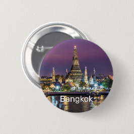 Bangkok Wat Arun Sunset BKK Thailand Souvenir Knapp