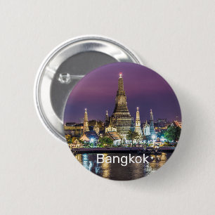 Bangkok Wat Arun Sunset BKK Thailand Souvenir Knapp