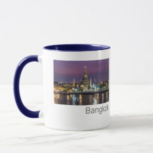 Bangkok Wat Arun Sunset BKK Thailand Souvenir Mugg