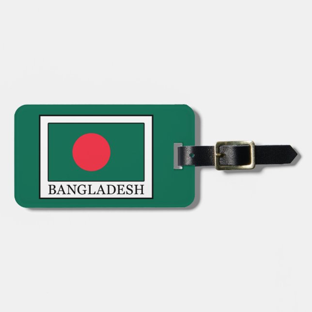 Bangladesh Bagagebricka (Horisontell Framsida)