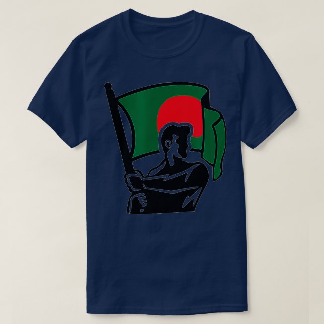 Bangladesh Bangla Bengali Independence Victory Day T Shirt (Design framsida)