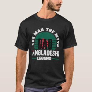 Bangladesh Bangladesh Bangladesh Bangladesh Flagga T Shirt