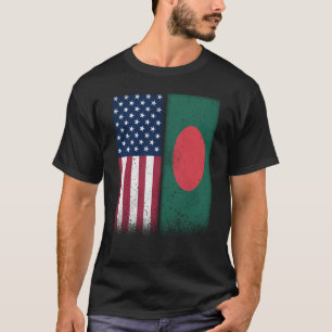 Bangladesh Bangladesh bangladeshi American Flaggor T Shirt