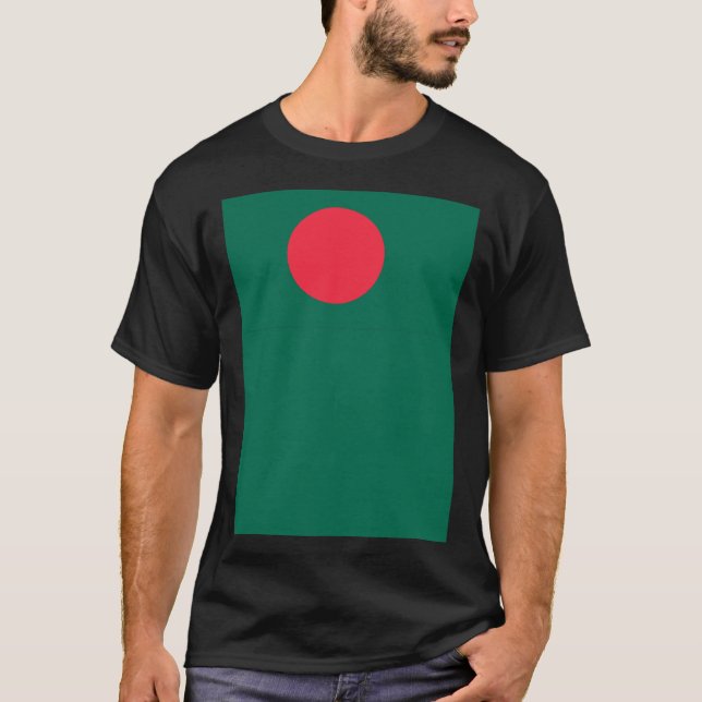 Bangladesh Bangladesh Flag souvenir apparel T Shirt (Framsida)