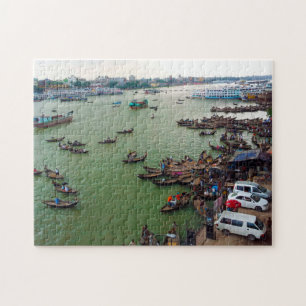 Bangladesh båtflyktingar. pussel