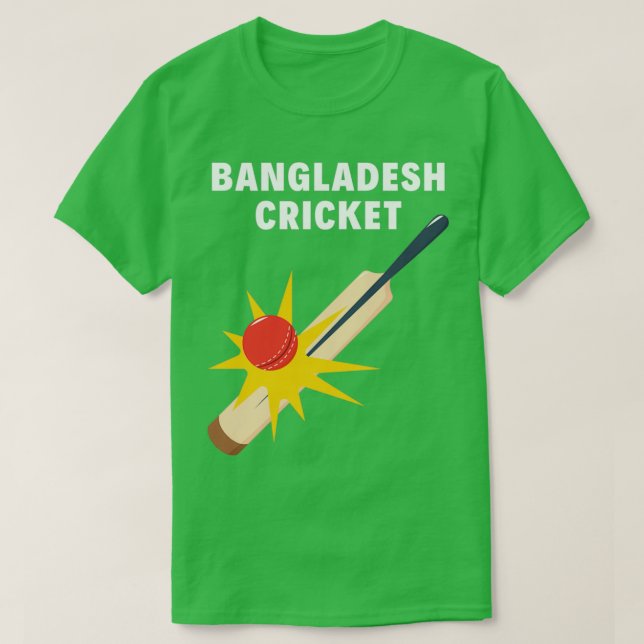 Bangladesh Cricket T Shirt (Design framsida)