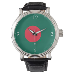 Bangladesh Flagga (Bangladesh) Armbandsur
