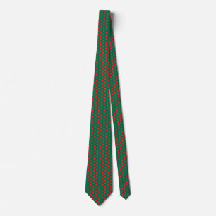 Bangladesh Flagga Honeycomb Tie Slips