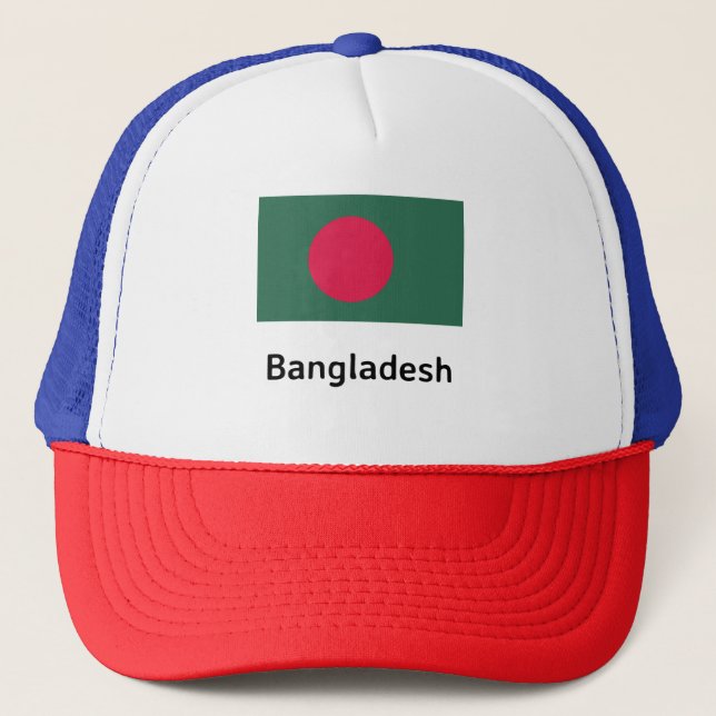 Bangladesh Flagga Keps (Framsida)
