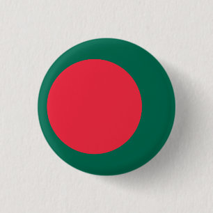 Bangladesh Flagga Knapp