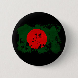 Bangladesh flagga knapp